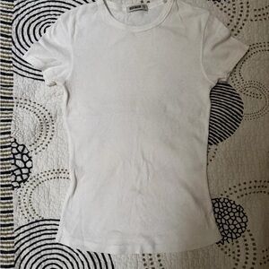 Buck Mason Natural Heirloom Rib Tee